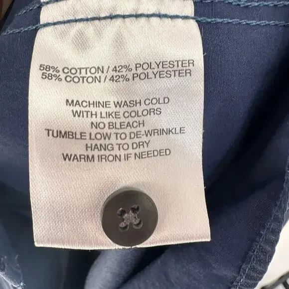 ROBERT BARAKETT Men's Collared Long Sleeve Shirt // L - Picture 6 of 8